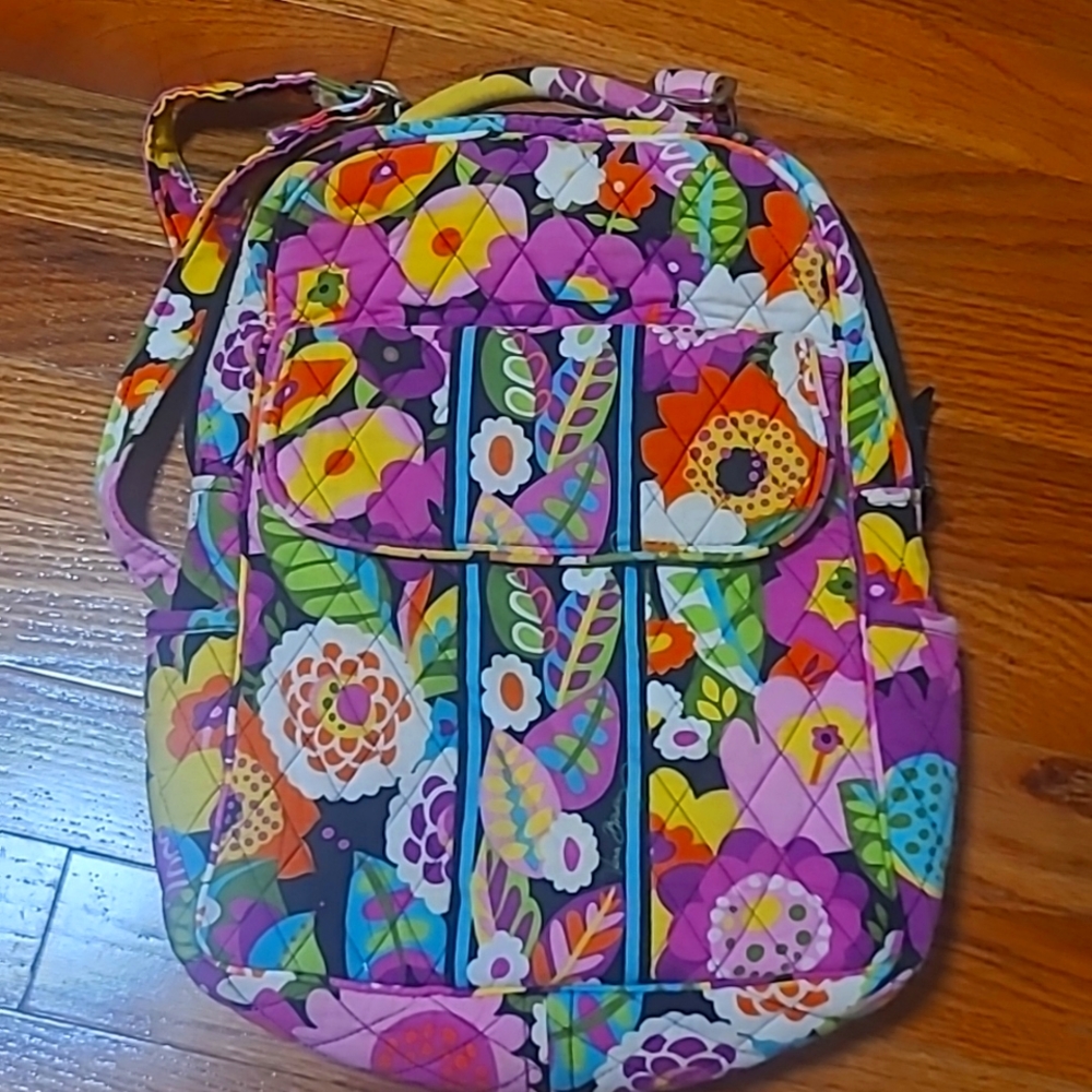Vera Bradley floral, mini backpack